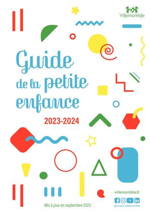 Guide de la Petite Enfance 2023/2024