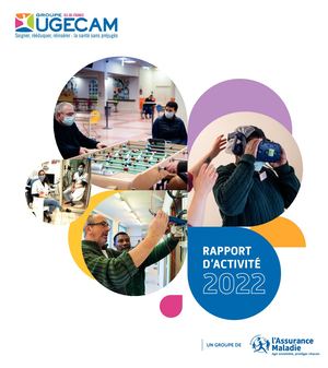 Rapport d'activité 2022 UGECAM Ile-de-France
