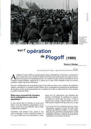 12 Rhpg 2 Souvenir De L'opération Plogoff L'hereec