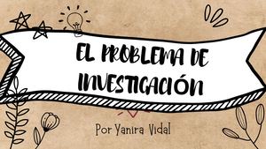 El problema de investigación