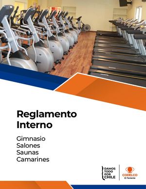 Reglamento Interno Polideportivo 2023