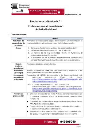 Responsabilidad Civil P.A 1