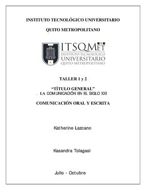 Taller 1 Y 2