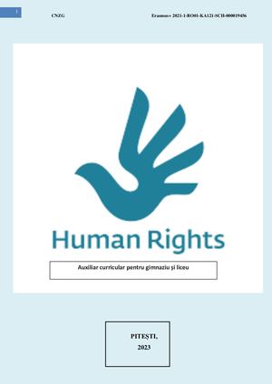 Human Rights -A 1 Brosura