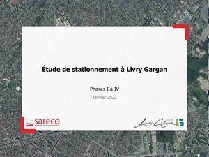 Étude de stationnement à Livry-Gargan - Janv. 2022