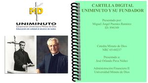 Calaméo - Cartilla Digital Uniminuto Y Su Fundador
