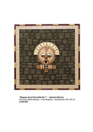 Tableaux Masques Africains 2