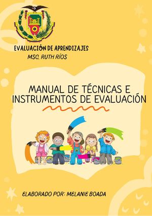 Manual De Evaluacion Melanie Boada