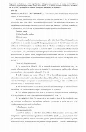 $730 Multa Agente Legal De Allcaldía De Soyapango