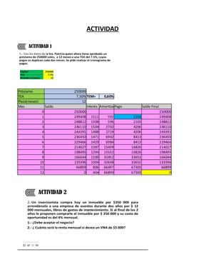 Actividad Busqueda De Objetivos Y Tabla De Datos Hif