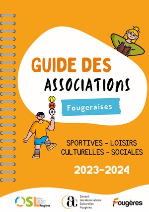 Guide Des Associations Fougeraises 2023 2024