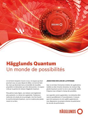 FLYER - MOTEURS HAGGLUNDS QUANTUM