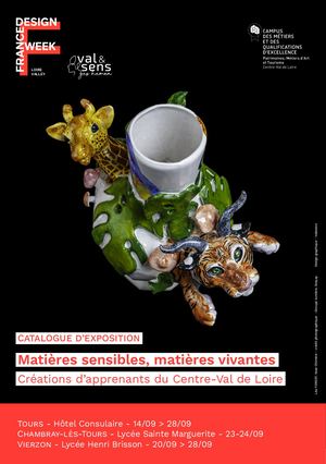 Catalogue d'exposition "Matières sensibles, matières vivantes" - FDW 2023