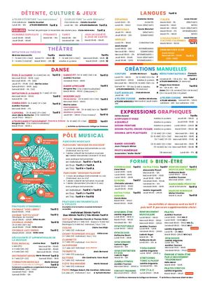 Activités 2023 2024