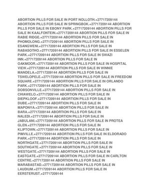 Newcastle Cytotecs [ +27717209144 ] Abortion Clinic,Pills For Sale In Durban,Pietermaritzburg,Pinetown,RichardsBay,Newcastle,Empangeni,Umhlanga,Ladysmith