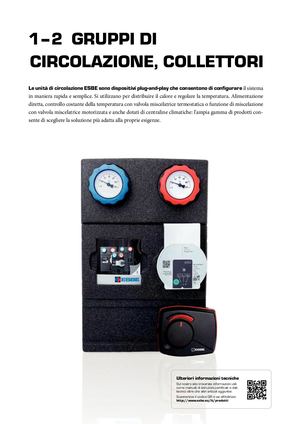 IT-ESBE Data Sheets Catalogue IT Chapter 1 2 GRUPPI DI CIRCOLAZIONE COLLETTORI
