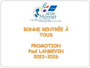 Rentree Scolaire Dts 1 2023 Vf