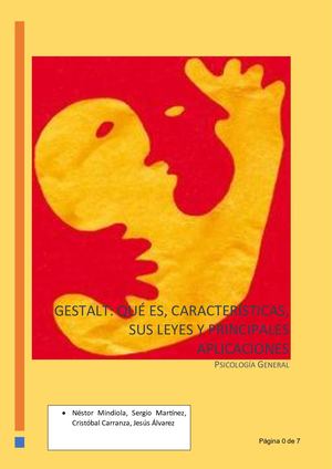 La Escuela Psicologica De La Gestalt