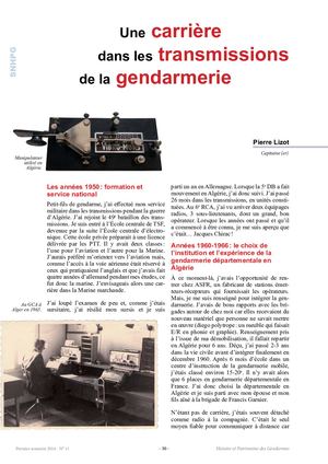 16 Rhpg 11 Une Carrière Dans Les Transmissions Lizot