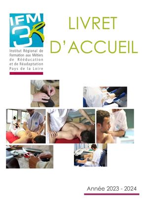 Livret d'accueil 2023-24