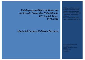 Catálogo Dotes Portada