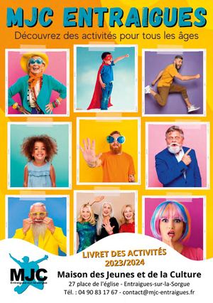 Livret des activités 2023/2024 - MJC Entraigues