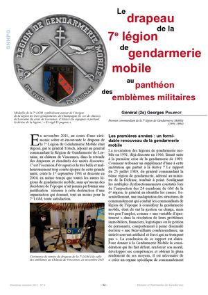 12 Rhpg4 Le Drapeau De La 7e Légion De Gm Philippot