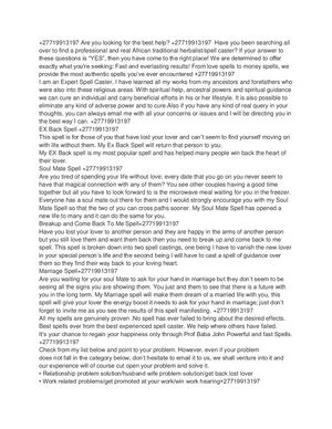 Sangoma +27719913197 Polokwane Mankweng