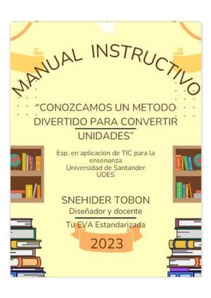 Manual Instructivo Curso Convertir unidades