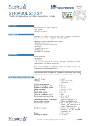 Striasol 250 Sp