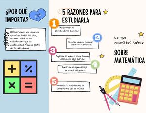 La Matemática Y Su Importancia