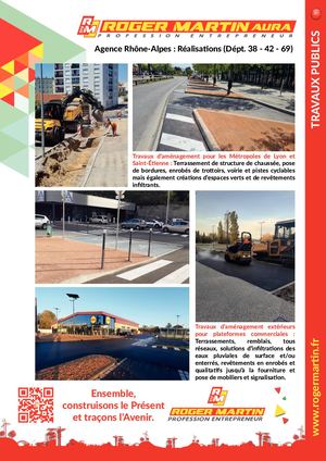FICHE RÉALISATIONS RM AURA AGENCE RHONE ALPES