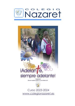 Extracto Proyecto Educativo COLEGIO NAZARET(2023 2024)