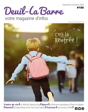 Deuil-La Barre Votre magazine d'infos / N°188 / Septembre-Octobre 2023