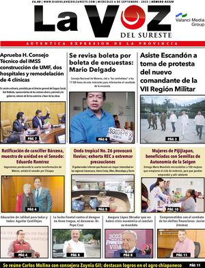 La Voz del Sureste 06 09 2023