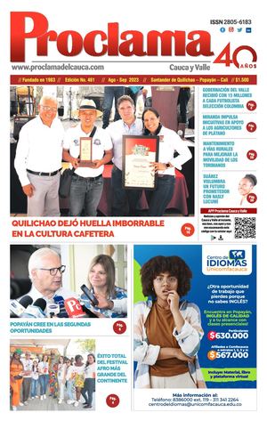 Edición Impresa No. 461 de Proclama Cauca y Valle