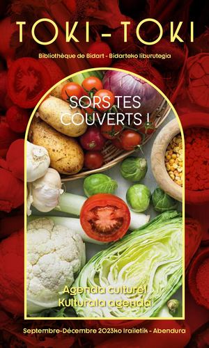 Toki-toki Agenda de septembre à décembre 2023 "Sors tes couverts !"