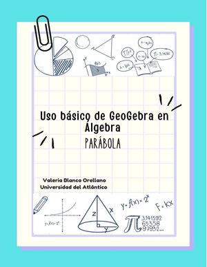 Uso Básico De GeoGebra En Álgebra