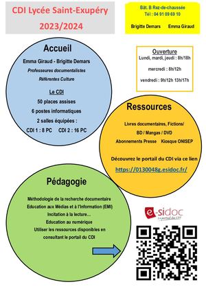 Présentation Cdi Rentrée 2023 Profs 1