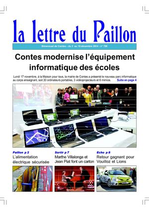 Lettre du Paillon N°706