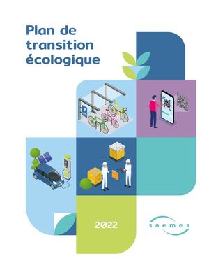 Plan de transition écologique Saemes 2022