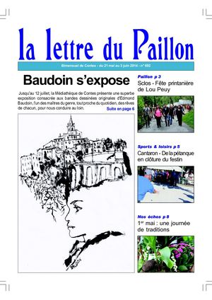 Lettre du Paillon N°692