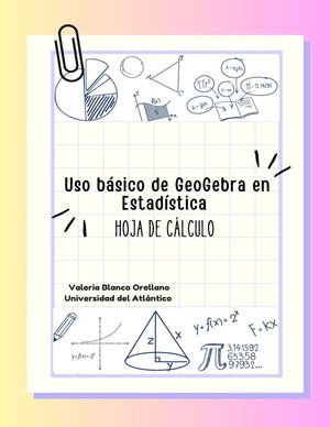 Uso básico de GeoGebra en Estadística