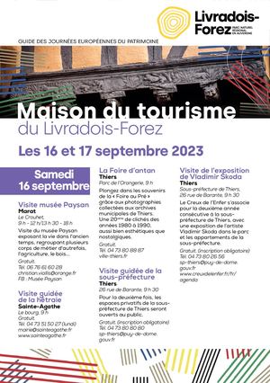 Journées Européennes du Patrimoine en Livradois-Forez