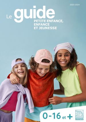 Le Guide Petite Enfance, Enfance Et Jeunesse 2023 2024