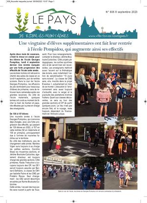 Le Pays de Riom-ès-Montagnes n°605 septembre 2023