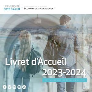 Livret d'accueil Licence 2023/2024