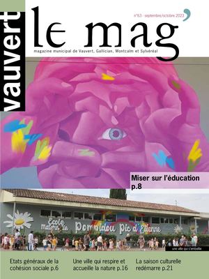 Vauvert le Mag' - n°63 - septembre octobre 2023