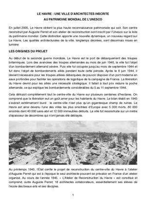 Découverte du Havre avec les Amis de la Villa Cavrois