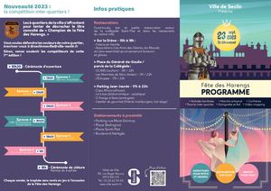 Dépliant Fête Des Harengs 2023